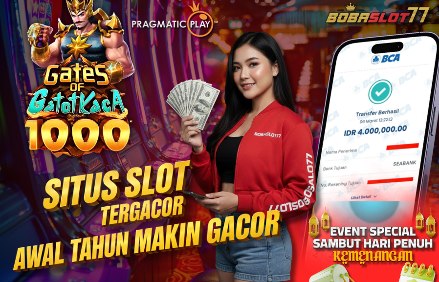 Selamat kepada user id : bro***0 Wede Rp 4.000.000 di Game GATES OF GATOTKACA PRAGMATIC PLAY Cair Gk Sampe 1 Menit! Menang Mudah di Bobaslot77